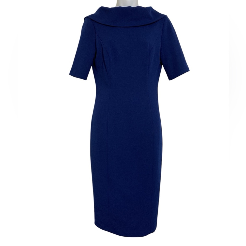 Adrianna Papell Roll Neck Dress